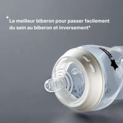 Biberons - TOMMEE TIPPEE - NATURAL START- 340 ml - Anti-colique - Tét