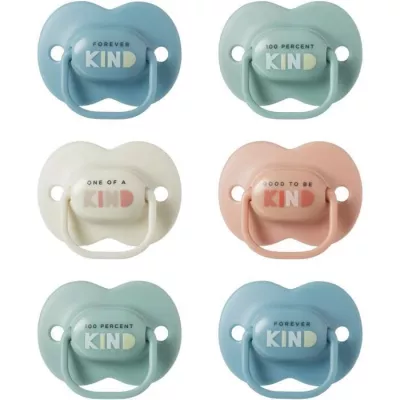 Sucettes - TOMMEE TIPPEE - 6-18 Mois - Lot de 6 - Forme Orthodontique