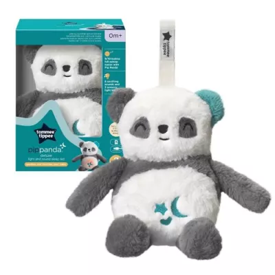 TOMMEE TIPPEE, Peluche veilleuse de luxe avec CrySensor, 6 sons apaisa