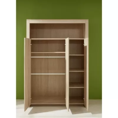 Baby room Trio : Bed 70 x 140 cm + Changing comfort + OLI wardrobe