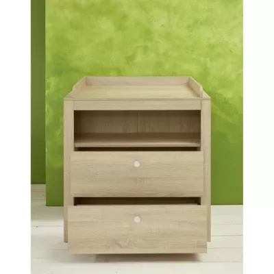 Baby room Trio : Bed 70 x 140 cm + Changing comfort + OLI wardrobe