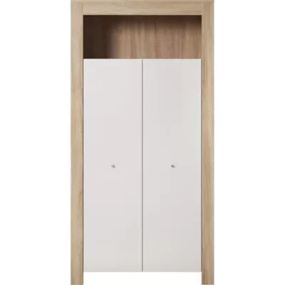 Chambre bébé trio PIA - Lit 70x140 cm + Commode a langer 2 portes +