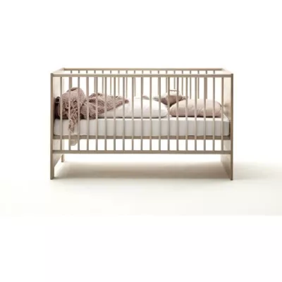 Chambre bébé Duo : Lit 70 x 140 cm + Commode a langer AHOI - Chene -