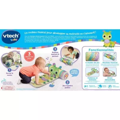 VTECH BABY - Rouleau d'Eveil Musical 3 en 1