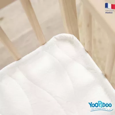 Matelas Bébé Bamboo - YOOPIDOO - 60x120 cm - Viscose Douce et Absorb