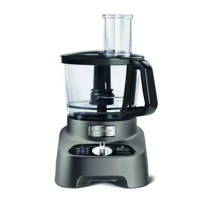 Moulinex FP825E food processor 1000 W 3 L Black, Gray