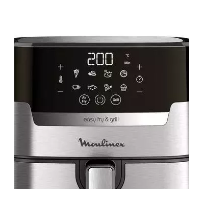 Moulinex EZ505D10 friteuse Unique 4,2 L Autonome 1400 W Friteuse d’air chaud Acier inoxydable