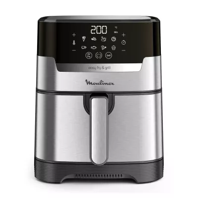 Moulinex EZ505D10 friteuse Unique 4,2 L Autonome 1400 W Friteuse d’air chaud Acier inoxydable