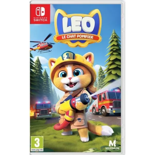 Leo le Chat Pompier - Jeu Nintendo Switch