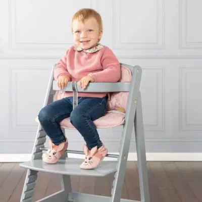 Sit Up III Wood Evolutive High Chair - ROBA - Adjustable in High