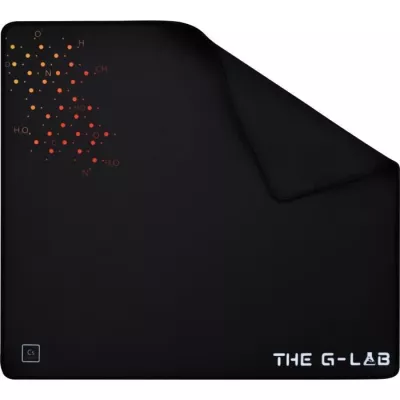 Tapis de Souris XL The G-Lab PAD CAESIUM Noir - 450x400x4mm