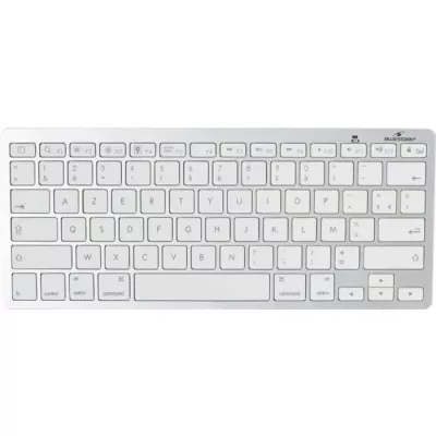 Clavier Filaire BLUESTORK MINI MAC Compact Blanc - Compatible Mac