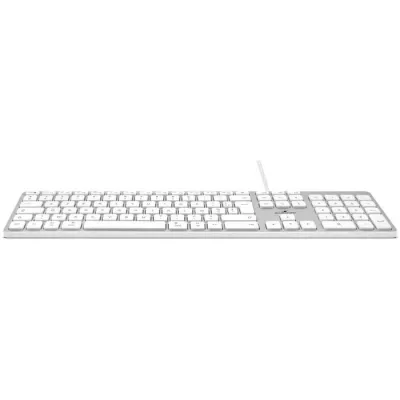 Clavier Filaire BLUESTORK KB Mac - Compatible Mac - Blanc - Compact et Ergonomique