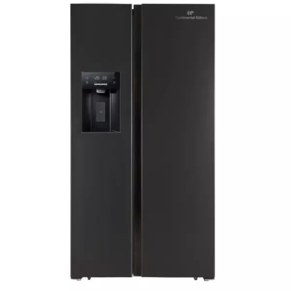 American Refrigerator 556L - Total No Frost - water and ice dispenser - Class E - engine inverter - black