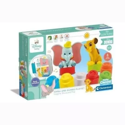 Clemmy Disney Classics Box - Disney Baby - Clementoni - 6 cubes -