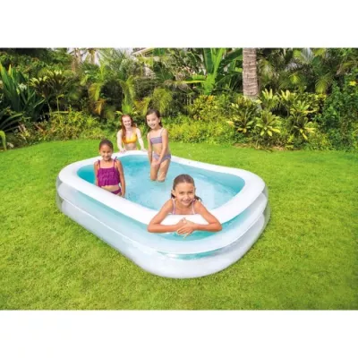 Piscinette rectangulaire Family - INTEX - 770 Litres - 6 ans et + - 26