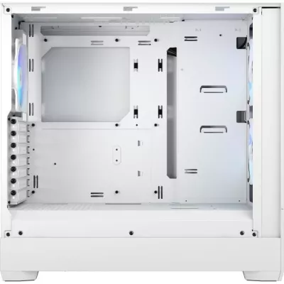 Boîtier PC - FRACTAL DESIGN - Pop Air RGB White TG - Blanc (FD-C-POR1