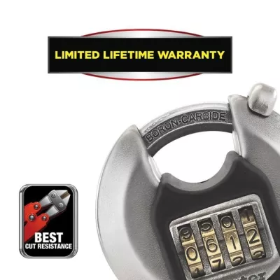 Cadenas Disque Excell en acier inoxydable 70mm - Master Lock M40EURDNU