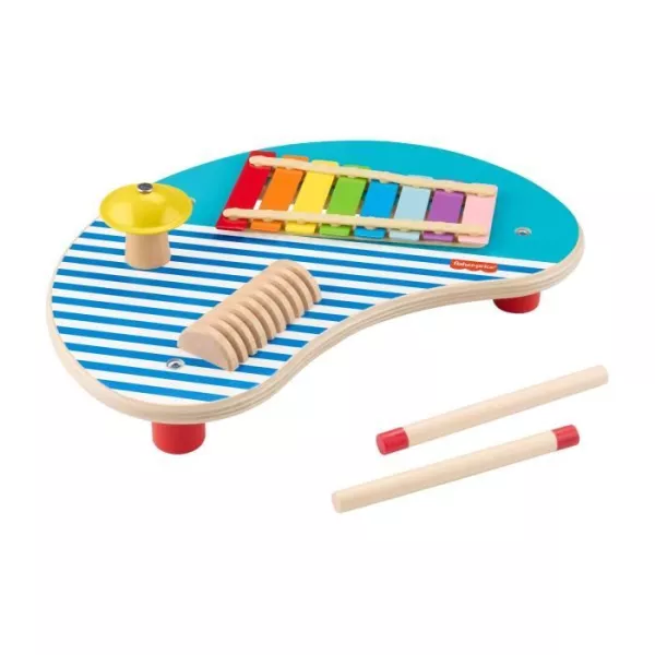 Fisher-Price – Table musicale en bois