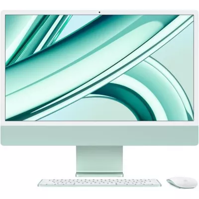 iMac Apple iMac 24 ecran retina 4,5K 256Go SSD 8Go RAM Puce M3 CPU 8 c