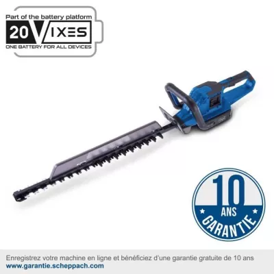 Taille-haie sans fil SCHEPPACH BC-HT720-X- 20V IXES - Longueur de coup