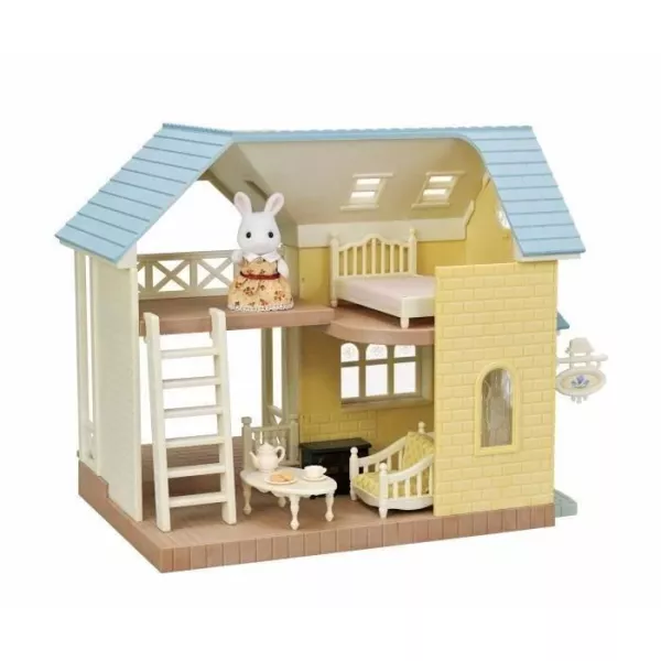 Box The Blue Roof Cottage - SYLVANIAN FAMILIES - 5671 - For Children 5 years and over - Furniture included