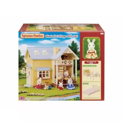 Coffret Le cottage au toit bleu - SYLVANIAN FAMILIES - 5671 - Pour Enf