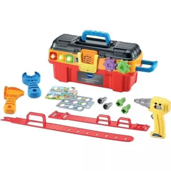 VTECH - 1,2,3 Imitate-Me - My Super Box has Interactive Tools