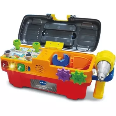 VTECH - 1,2,3 Imitate-Me - My Super Box has Interactive Tools