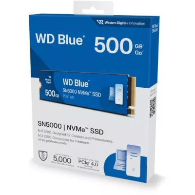 WESTERN DIGITAL - SN5000 - Disque SSD Interne - 500 Go - WDS500G4B0E