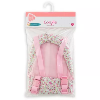 Flowered baby carrier for children 36 and 42cm - Corolle