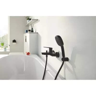 Ensemble de douche avec pommeau 2 jets, support et flexible - GROHE Vitalio Comfort 110 263992431 - Sélection facile -Economie