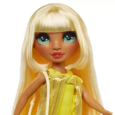 Rainbow High Swim & Style - Mannequin doll 27 cm - Sunny (Yellow) - Swimsuit + Pareo - from 4 years