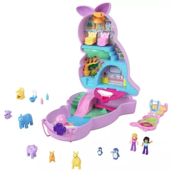 Polly Pocket-Sac Surprises Kangourous family HKV50