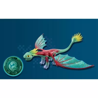 PLAYMOBIL - 71083 - Dragons Nine Realms: Feathers & Alex - Removable dragon figure