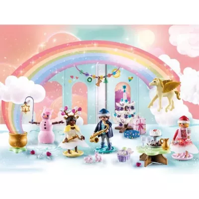 Advent PLAYMOBILE Calendar - Rainbow - Christmas Magic - 24 boxes to open