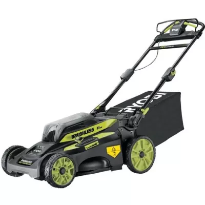 RYOBI - Tondeuse tractée 36V MAXPOWER - Brushless - Ø coupe 51 cm + batterie 36V 6,0 Ah High Energy & chargeur - RY36LMX51A-16