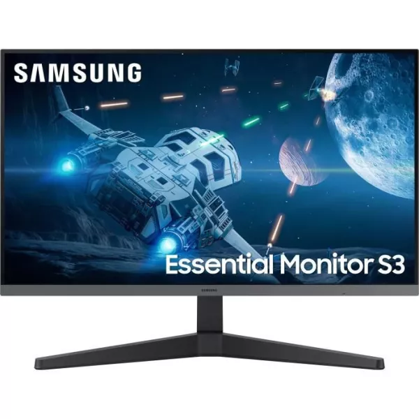 Ecran PC Samsung LS24C330GAUXEN 24'' (16:9), Full HD 1920x1080, 100Hz, 1ms (MPRT), Plat, 250cd/m2, 1000:1, Inclinable, Cable(s)