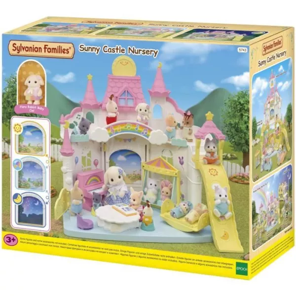 Doll - SYLVANIAN FAMILIES - The sunny creche - Multicolor - Mixed - Interior