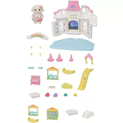 Doll - SYLVANIAN FAMILIES - The sunny creche - Multicolor - Mixed - Interior