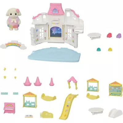 Doll - SYLVANIAN FAMILIES - The sunny creche - Multicolor - Mixed - Interior