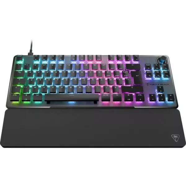 Clavier gaming RGB mécanique magnétique - TURTLE BEACH - Vulcan II TKL Pro - Noir