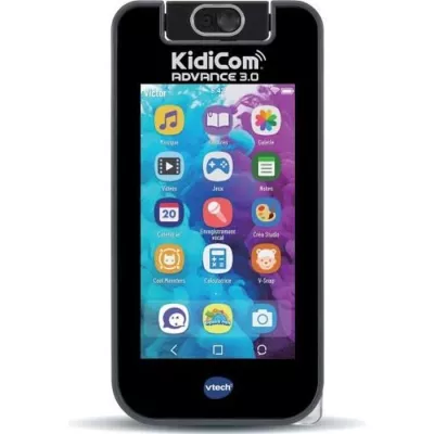 VTECH - KidiCom Advance 3.0 - Black - High-Tech Features - 6-12 years