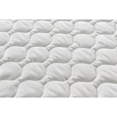 Ensemble Matelas + sommier 140x200cm - Ressorts - 7 zones de confort - 24cm - Equilibré - DEKO DREAM Détente