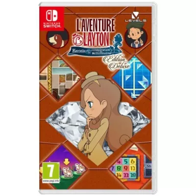 L'Aventure Layton: Katrielle et la Conspiration des Millionnaires - Édition Deluxe • Jeu Nintendo Switch