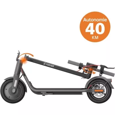 Navee V40 PRO electric scooter with rotary handlebar