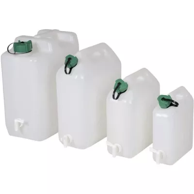 Jerrycan extra-fort avec robinet eau propre 35 litres