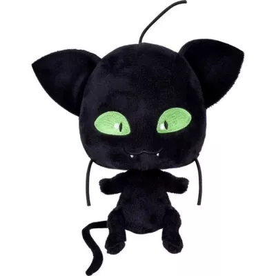 Peluche 15 cm Miraculous Ladybug : Plagg - Doux et adorable