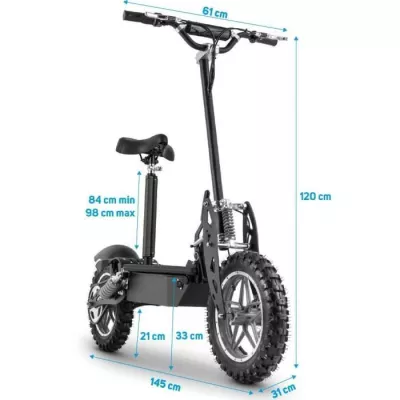 Introducing the BEEPER FX1000 Electric Scooter - Powerful 1000W Motor!