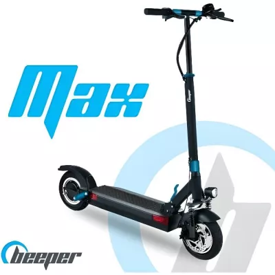 Maximize Your Ride with Beeper Electric Scooter - 500W - 10